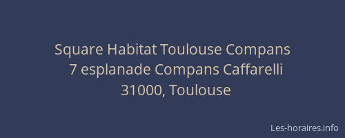 Square Habitat Toulouse Compans