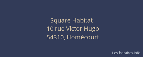 Square Habitat