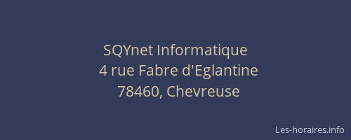 SQYnet Informatique
