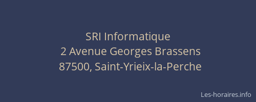 SRI Informatique