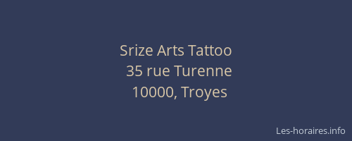 Srize Arts Tattoo