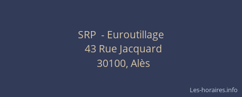 SRP  - Euroutillage