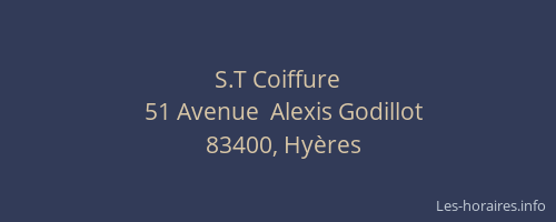 S.T Coiffure