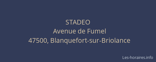 STADEO
