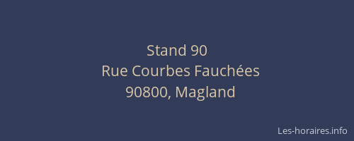 Stand 90