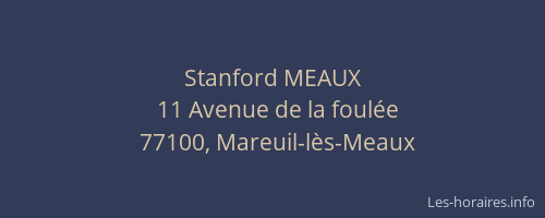 Stanford MEAUX
