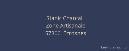 Stanic Chantal