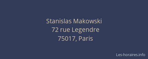 Stanislas Makowski