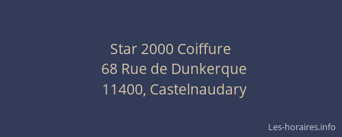 Star 2000 Coiffure