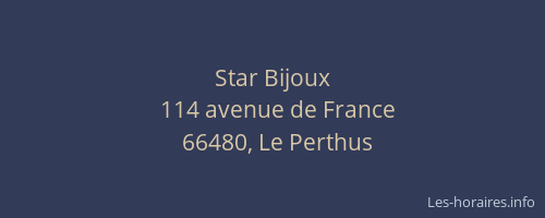 Star Bijoux