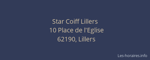 Star Coiff Lillers