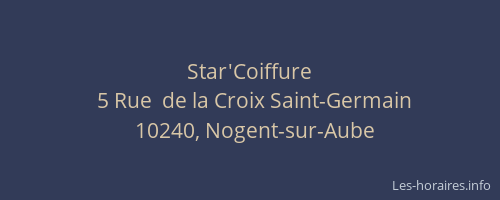 Star'Coiffure