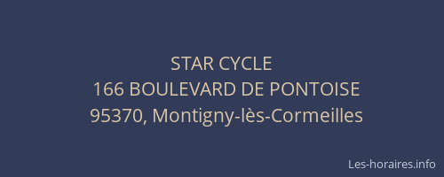 STAR CYCLE