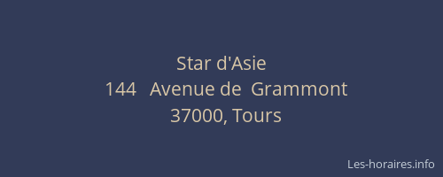 Star d'Asie