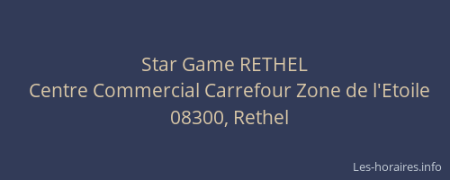 Star Game RETHEL