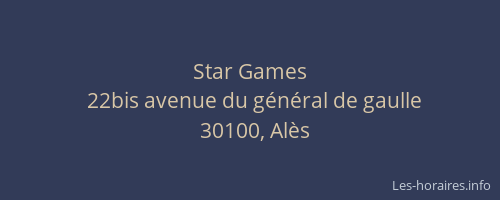 Star Games