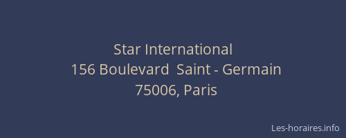 Star International