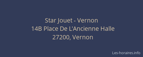 Star Jouet - Vernon