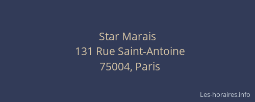 Star Marais