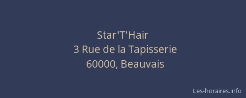 Star'T'Hair