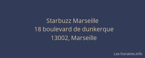Starbuzz Marseille
