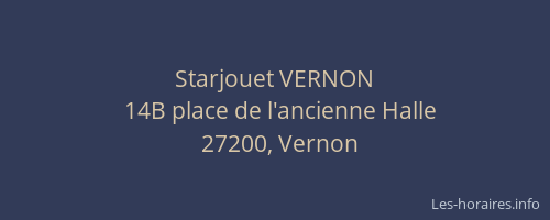 Starjouet VERNON