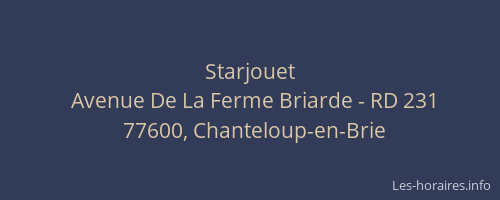 Starjouet