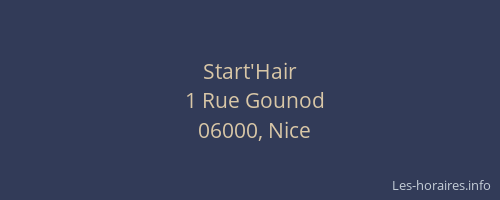 Start'Hair