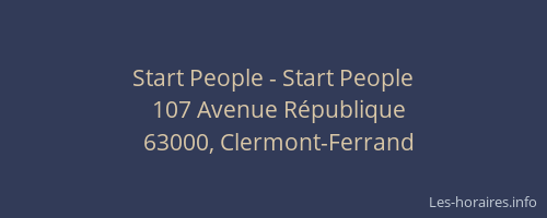 Start People - Start People