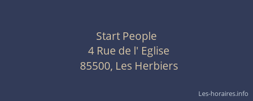 Start People