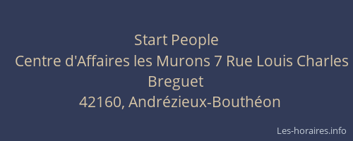 Start People