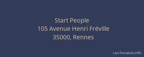 Start People