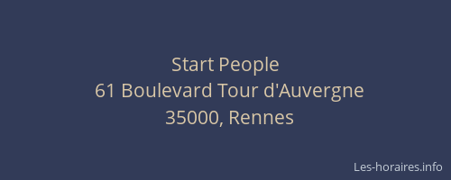 Start People