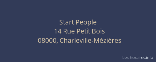 Start People