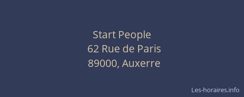 Start People