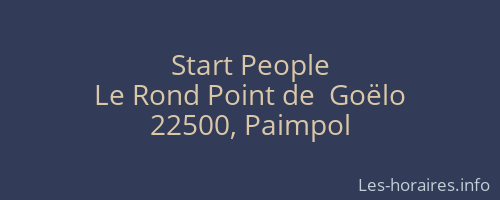 Start People
