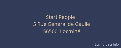 Start People