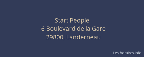 Start People