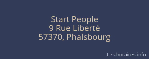 Start People