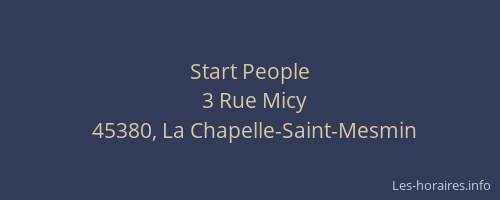 Start People