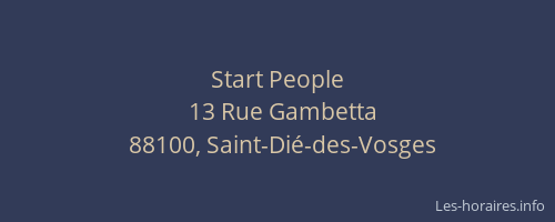 Start People