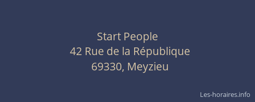 Start People