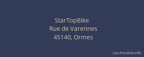 StarTopBike