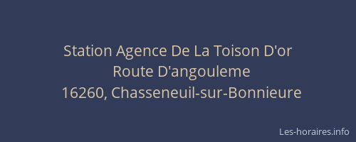 Station Agence De La Toison D'or