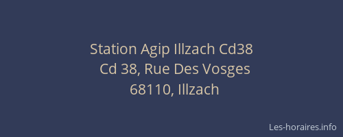 Station Agip Illzach Cd38