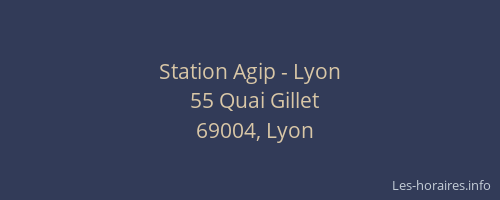 Station Agip - Lyon