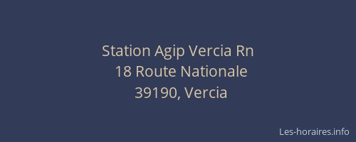 Station Agip Vercia Rn