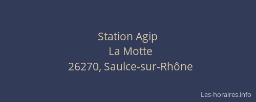 Station Agip