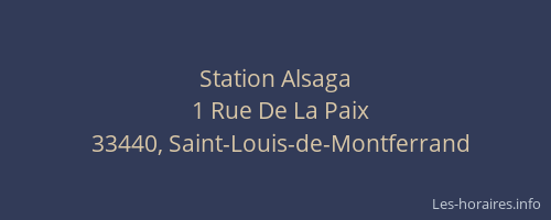 Station Alsaga