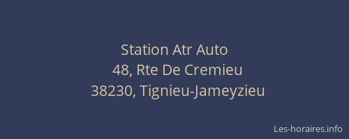 Station Atr Auto